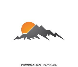 Mountains Logo Template
