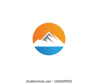 Mountains Logo Template
