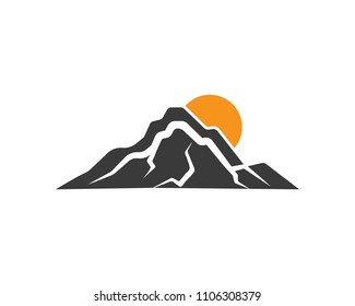 Mountains Logo Template