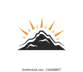 Mountains Logo Template