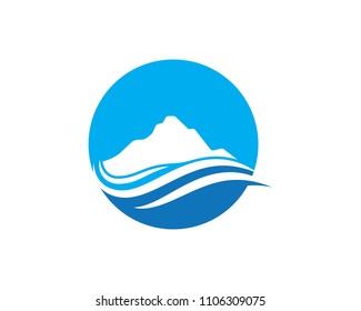 Mountains Logo Template