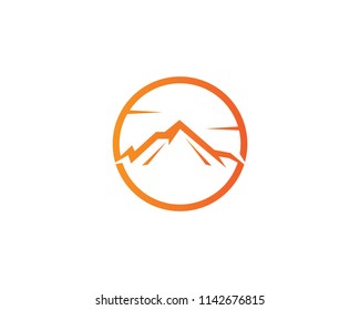 Mountains Logo Template
