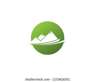 Mountains Logo Template