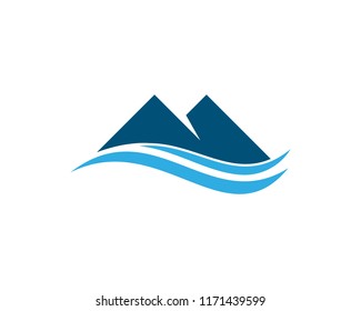 Mountains Logo Template