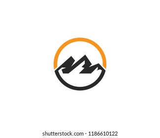 Mountains Logo Template