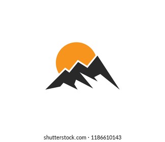 Mountains Logo Template