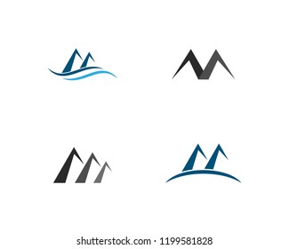 Mountains Logo Template
