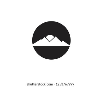 Mountains Logo Template

