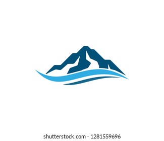 Mountains Logo Template