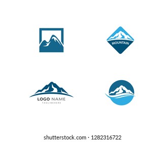 Mountains Logo Template