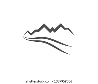 Mountains Logo Template