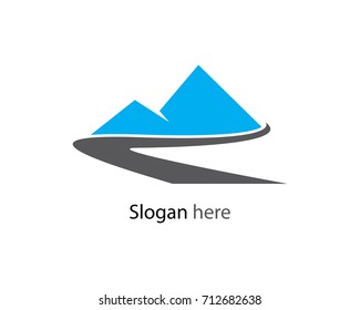 Mountains Logo Template