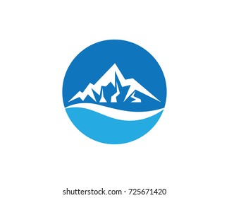 Mountains Logo Template