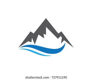Mountains Logo Template