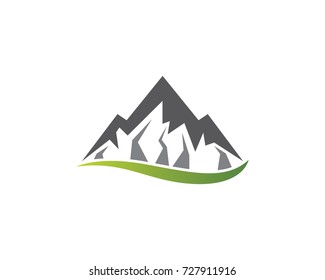 Mountains Logo Template