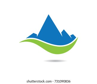 Mountains Logo Template