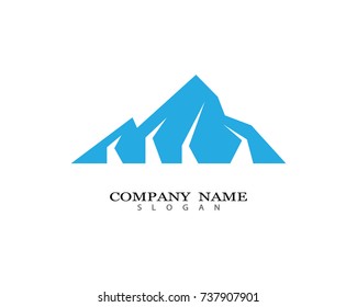 Mountains Logo Template