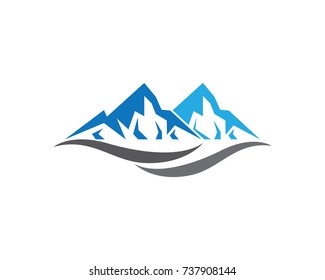 Mountains Logo Template
