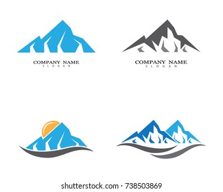 Mountains Logo Template