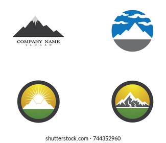 Mountains Logo Template