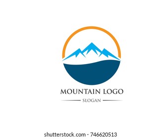 Mountains Logo Template