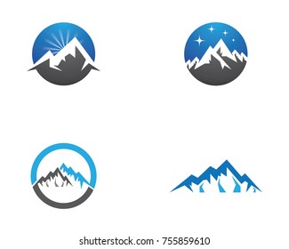 Mountains Logo Template