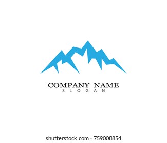 Mountains Logo Template