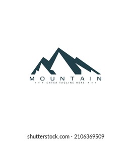 Mountains logo template design elements