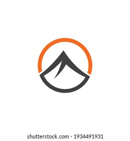 Mountains Logo Template vector design
