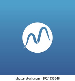 Mountains Logo Template Vector Icon