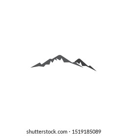 mountains logo vector illustration template