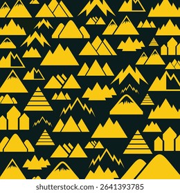 Mountains luxury trendy applicable design beauteous abstract vector illustration artwork.eps
