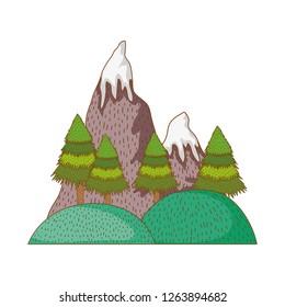Mountains nature landscape