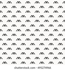 Mountains pattern, abstract monochrome background