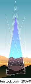 mountains poster