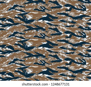 the mountains for seamless printing 