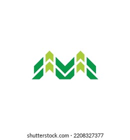 a lot mountains silhouette stripe green logo vector  