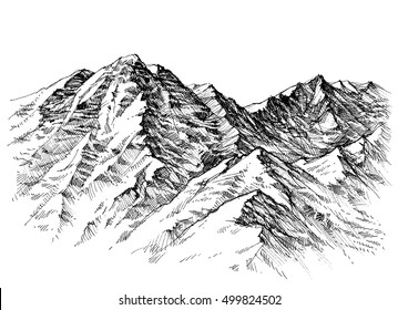 Mountains Panorama Stock Vectors, Images & Vector Art | Shutterstock