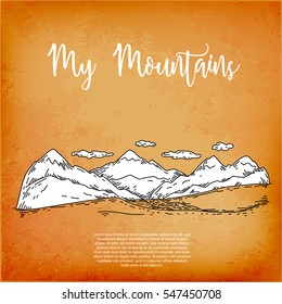 mountains and snow-capped peaks for skiing