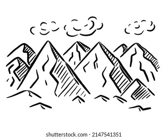 5,945 Alps sketch Images, Stock Photos & Vectors | Shutterstock