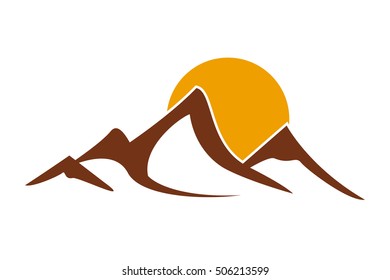 Mountains symbol