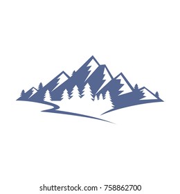 Mountain Silhouette Images Stock Photos Vectors Shutterstock