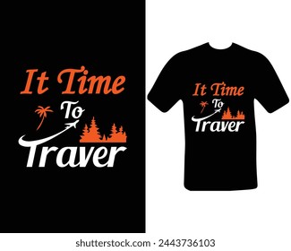 Mountains T-Shirt Design .vector typography t-shirt design. 