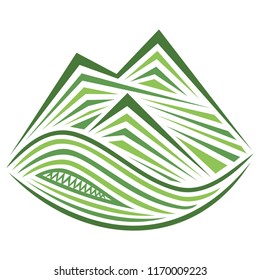 Mountains. Vector illustration