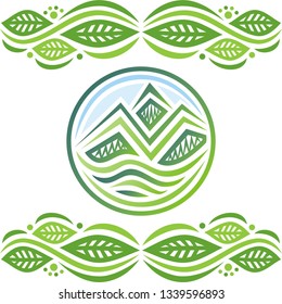 Mountains. Vector illustration