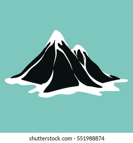 Mountains vector illustration