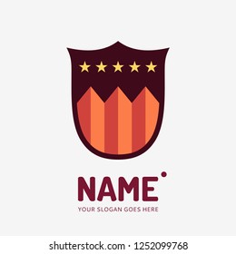 The mountains. Vector logo design. Business concept icon.