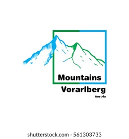 Mountains Vorarlberg, Austria