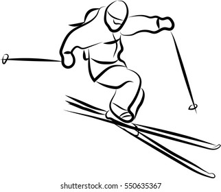 mountain-skier