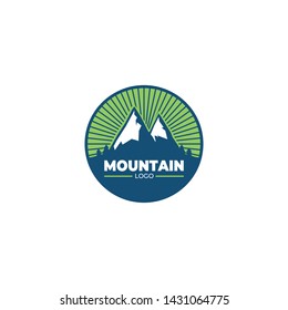 Mountan logo, vector design inspiration